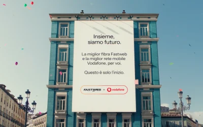 Fastweb + Vodafone: al via il primo spot della nuova società nata dall’acquisizione di Vodafone Italia da parte di Swisscom
